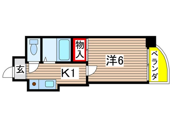 ＣＯＮＩＦＥＲの物件間取画像